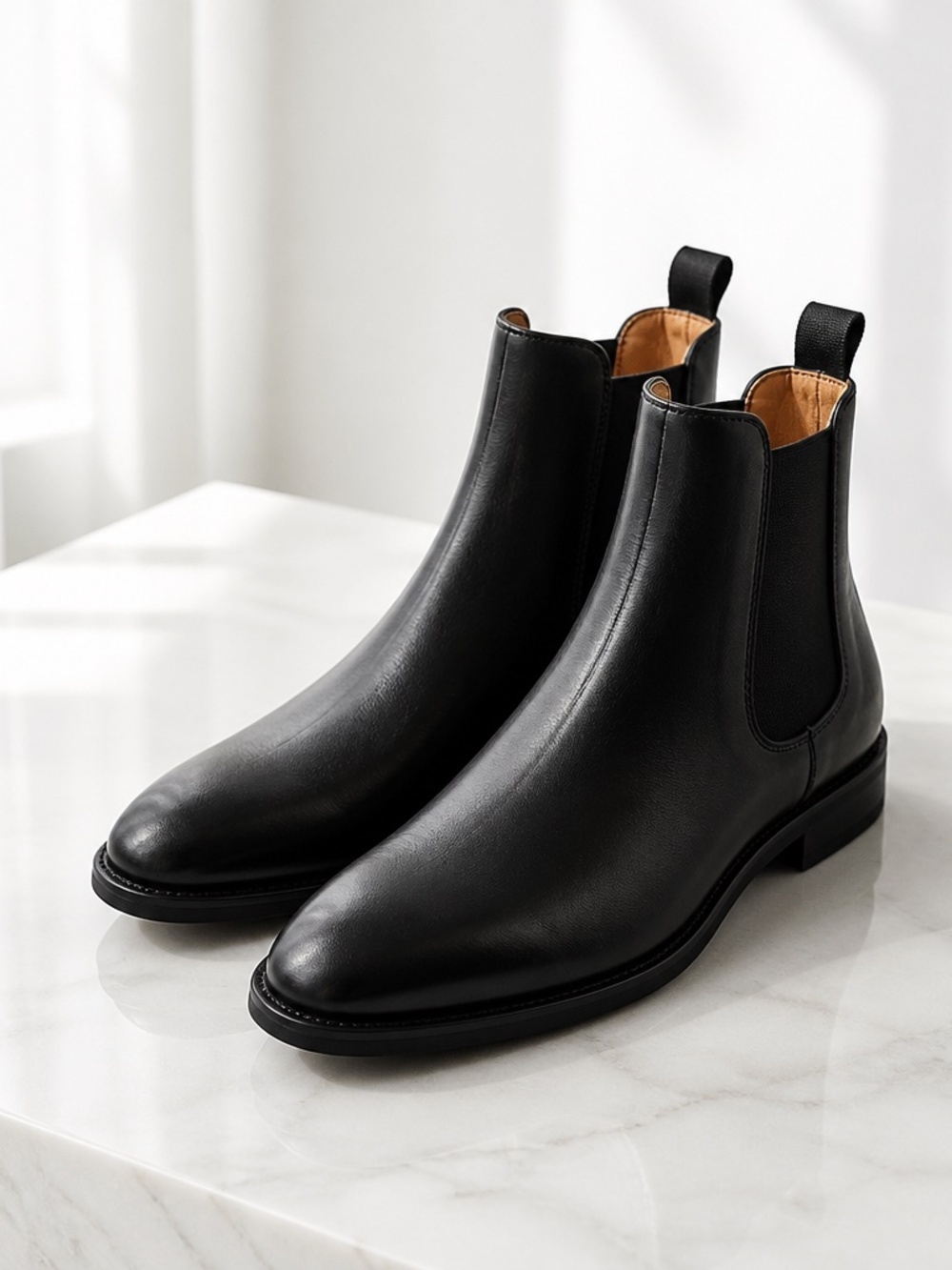 MADEWELL Ainsley Chelsea Boot Black leather Size 9.5